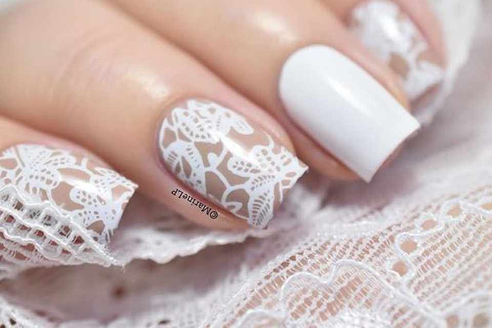 uñas bodas decoracion diseños blancas