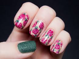 Uñas con flores